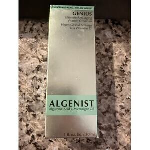 New in box Algenist Genius Ultimate Anti-Aging Vitamin C+ Serum 1 fl oz/ 30 ml